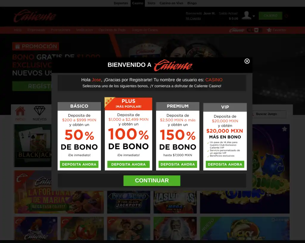 Casinos online dinero real